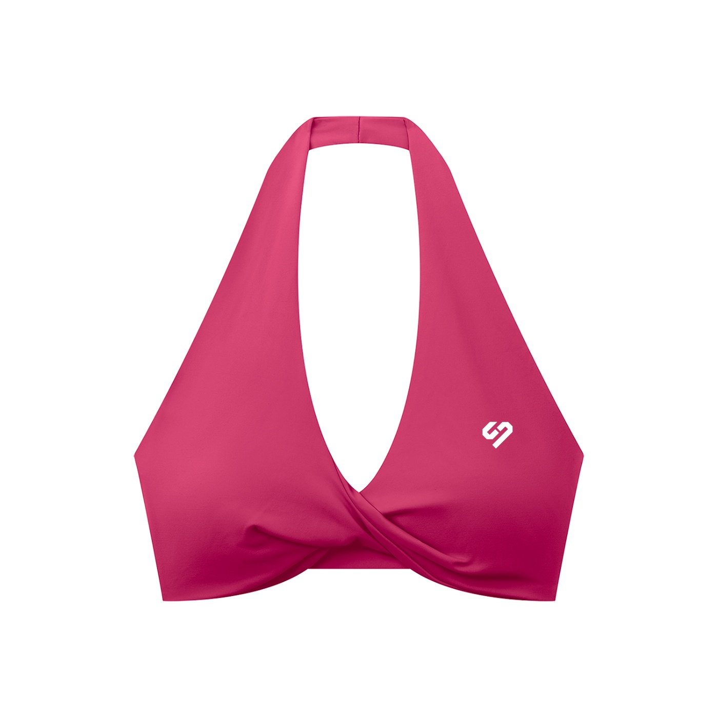 **BEST SELLER** Women's Pleated Halter Sports Bra