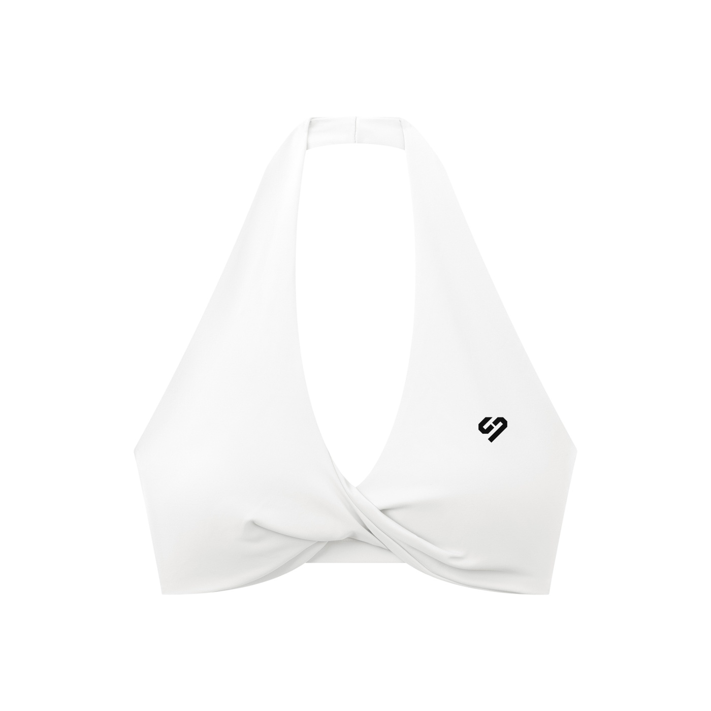 ** BEST SELLER ** Women's Pleated Halter Sports Bra