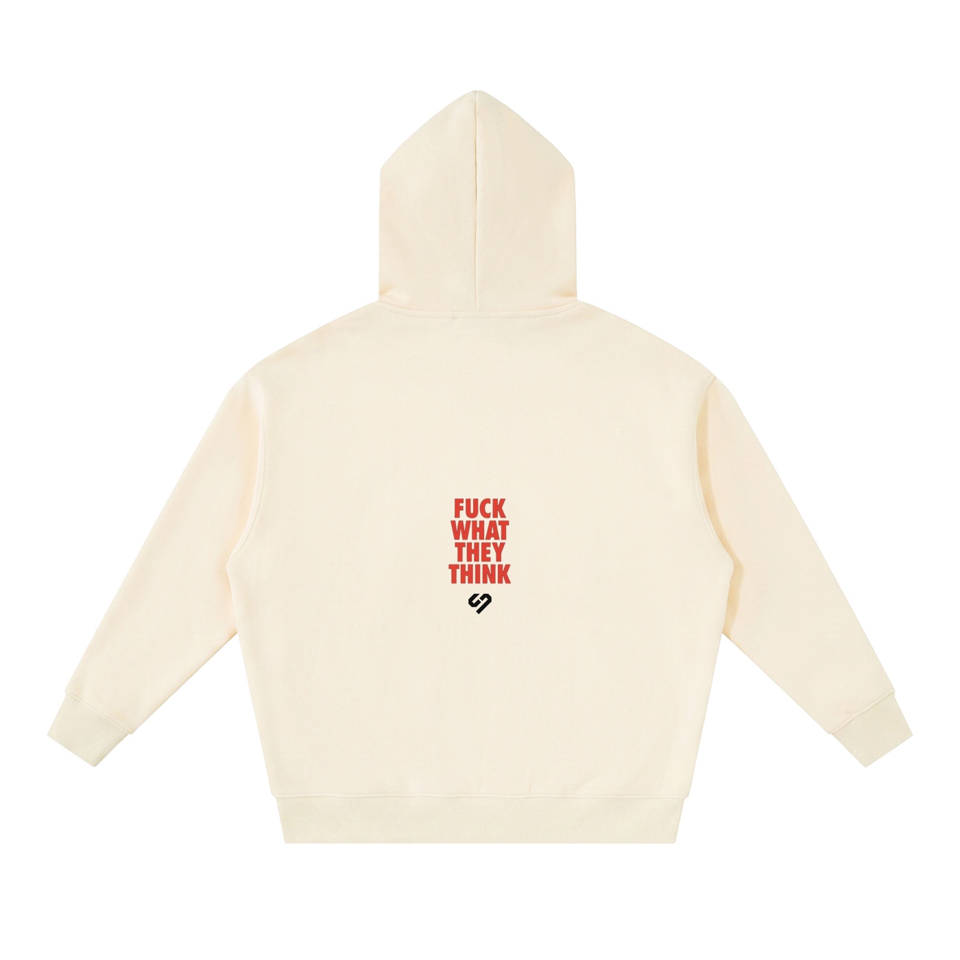 Essential Oversized Fleece Boxy Hoodie - Image 2