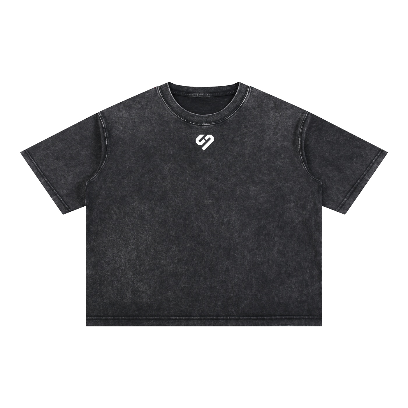 Mineral Wash Boxy Cotton T-Shirt