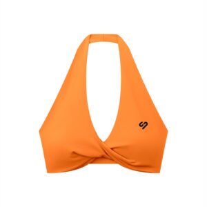 ** BEST SELLER ** Women's Pleated Halter Sports Bra
